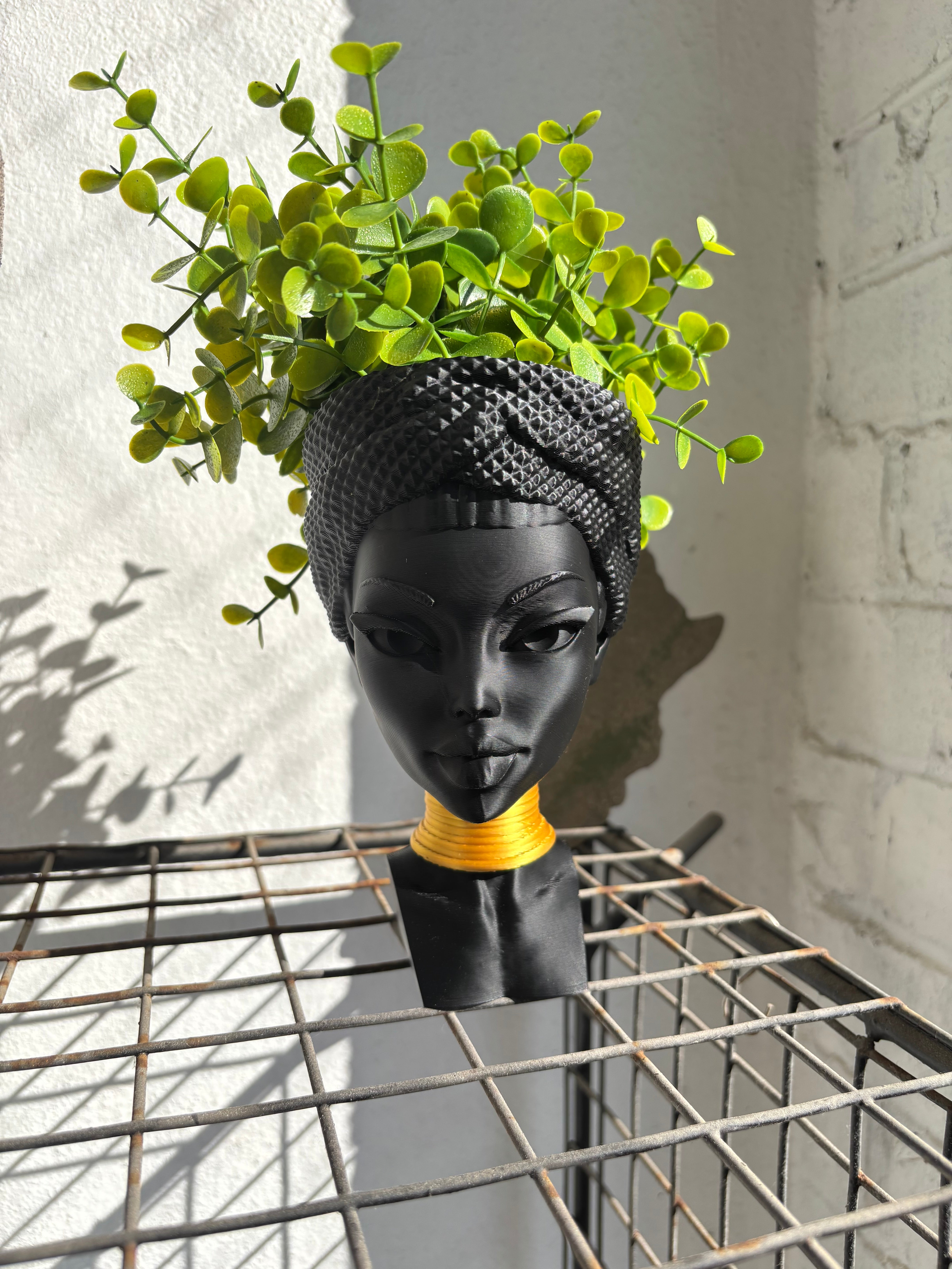 3D Printed African Queen Planter