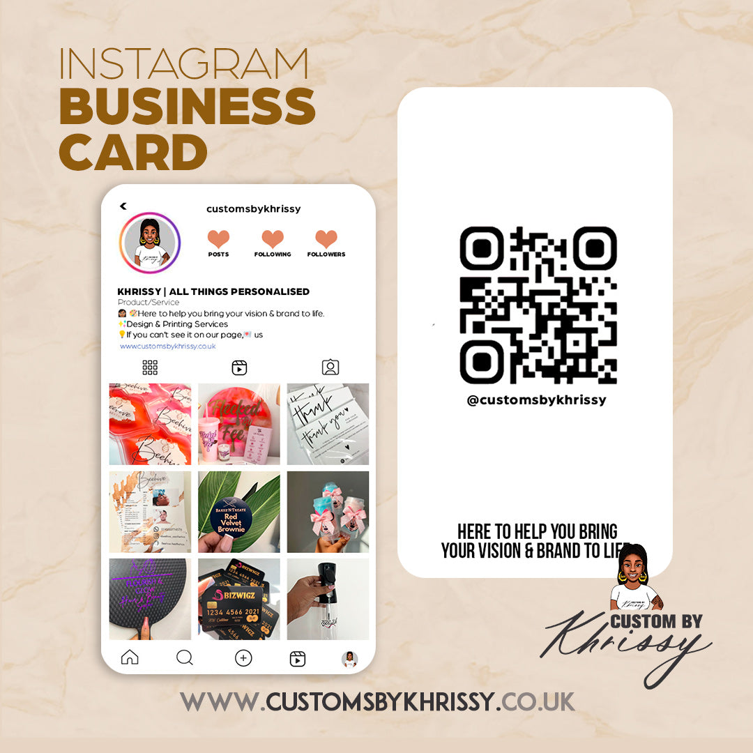 Instagram Business Cards