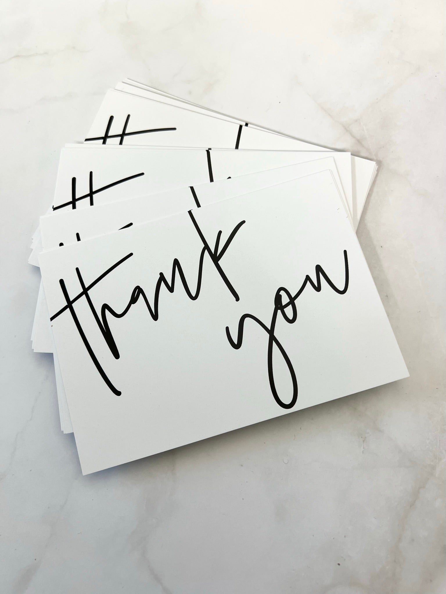 A6 THANK YOU CARDS